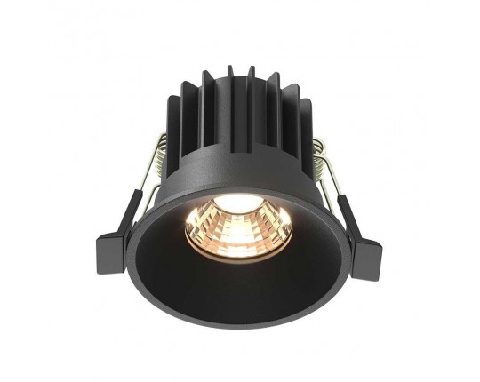 Встраиваемый светодиодный светильник Maytoni Round DL058-7W3K-B
