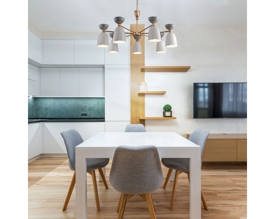 Подвесная люстра Maytoni Cloches MOD113PL-07W Подвесная люстра Maytoni Cloches MOD113PL-07W