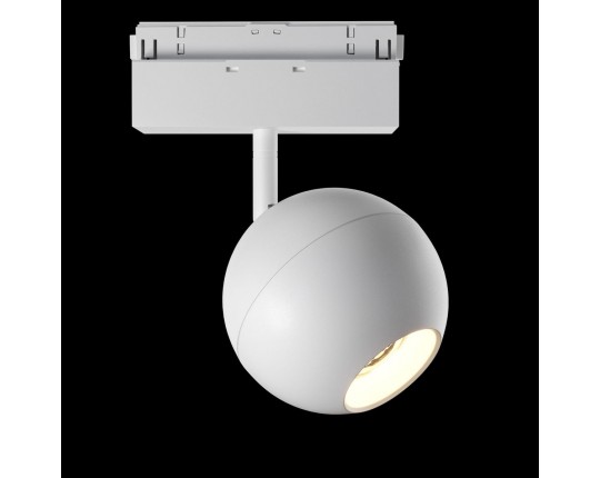 Трековый светодиодный светильник для магнитного шинопровода Maytoni Technical Ball TR028-2-15W3K-W