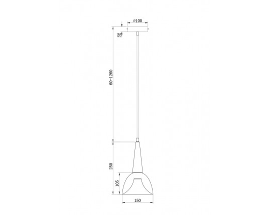 Подвесной светильник Freya FR8009PL-01GB