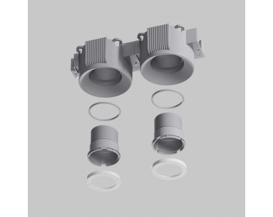 Встраиваемый светильник Maytoni Technical Downlight Intro 2.0 DL136-GU10-W