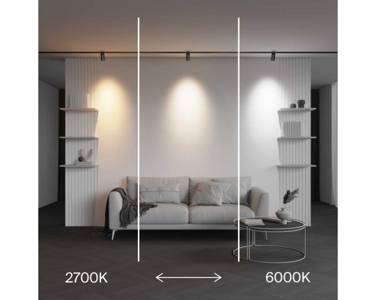Трековый светильник Maytoni Technical EXILITY X Focus Led TR243-4-12WTW-DSZ-B