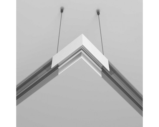 Коннектор угловой Maytoni Technical Exility TRA034HCL-41W