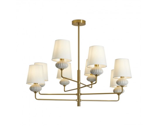 Подвесная люстра Freya Ceramics FR2029PL-08BS