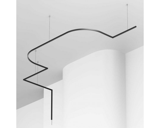 Шинопровод накладной 2м Maytoni Technical LEVITY Busbar trunkings Levity TRX184-112B-1