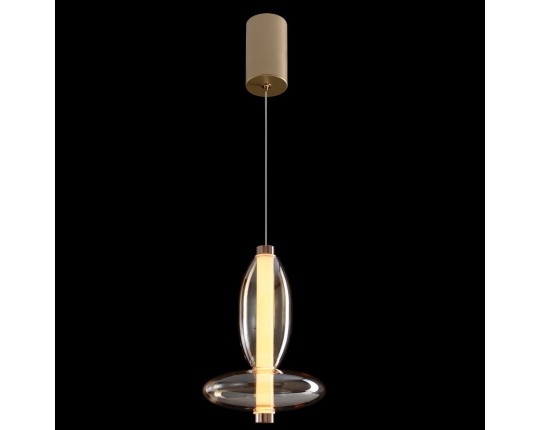 Подвесной светодиодный светильник Crystal Lux Quasar SP7W Led Amber