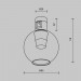 Трековый светильник Maytoni Technical TR148-1-3W3K-PT