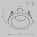 Встраиваемый светильник Maytoni Technical DL126-GU10-WB