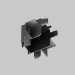 Коннектор L-образный Maytoni Technical Radity TRA084CT-12B