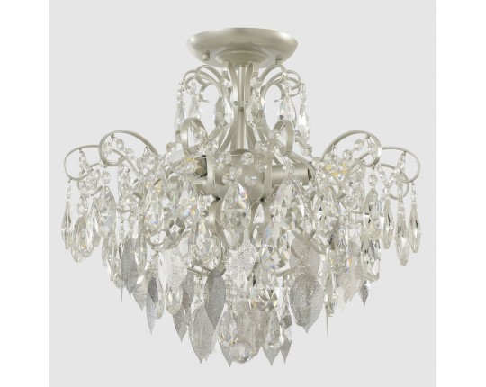 Потолочная люстра Crystal Lux Esmiralda PL4 Silver