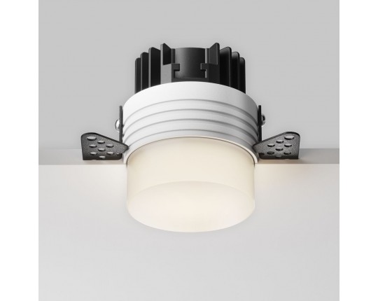 Встраиваемый светодиодный светильник Maytoni Technical Nude DL065-12W4K-TRS-W