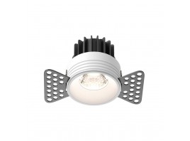 Встраиваемый светодиодный светильник Maytoni Round DL058-7W4K-TRS-W