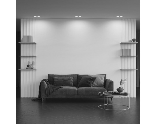 Встраиваемый светильник Maytoni Technical Gyps Modern DL002-WW-02-W