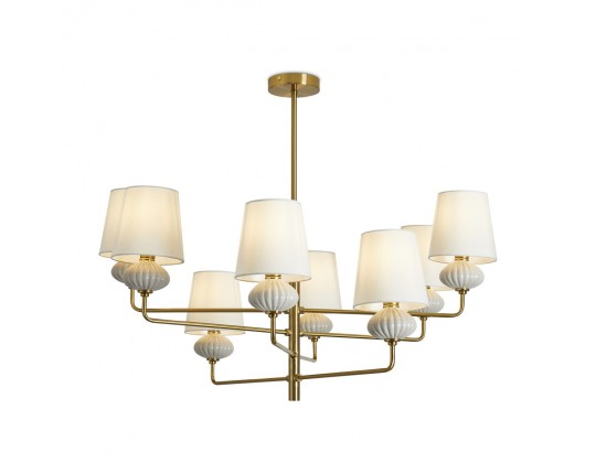 Подвесная люстра Freya Ceramics FR2029PL-08BS