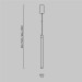 Подвесной светильник Maytoni Ray P022PL-L20W3K