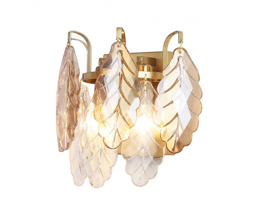 Настенный светильник Crystal Lux Trevi AP2 Brass