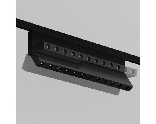 Трековый светодиодный светильник Maytoni Technical Levity Points Rot TR194-1-12W2.7K-M-B