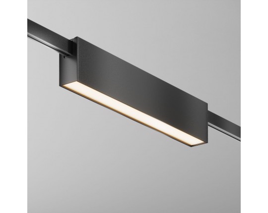 Трековый светодиодный светильник Maytoni Technical Flarity Basis TR151-1-12W3K-B
