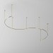 Шинопровод круглый из полукругов 1800мм Maytoni Technical FLARITY Busbar trunkings Flarity TRX154-2SR-D1800-BS