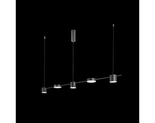 Подвесной светодиодный светильник Crystal Lux Tristan SP5 L1200 Black Подвесной светодиодный светильник Crystal Lux Tristan SP5 L1200 Black