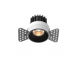 Встраиваемый светодиодный светильник Maytoni Round DL058-7W3K-TRS-B