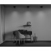 Потолочный светодиодный светильник Maytoni Technical Alfa Led C065CL-02-L12W4K-B Потолочный светодиодный светильник Maytoni Technical Alfa Led C065CL-02-L12W4K-B