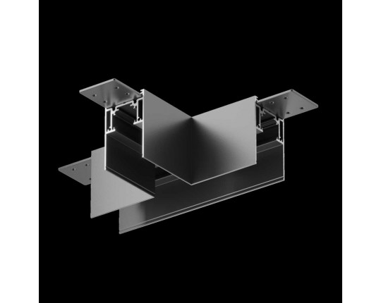 Коннектор T-образный накладной Maytoni Technical Gravity TRA010CT-41B