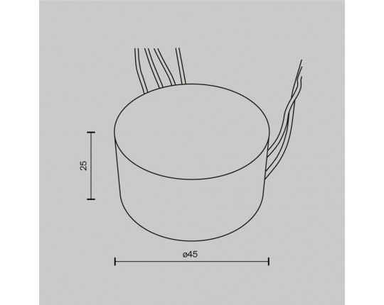 Блок питания Maytoni Technical Dali 23-40V 12W IP20 0,3A PSL-DL40-S-300mA