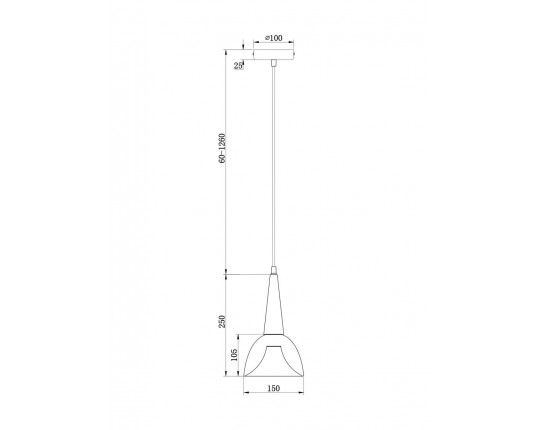 Подвесной светильник Freya FR8009PL-01GB