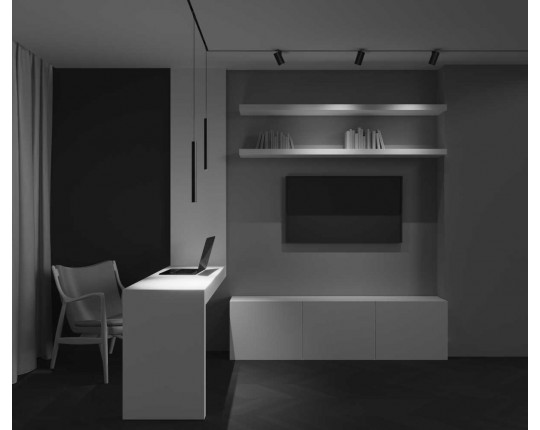 Трековый светильник Maytoni Technical EXILITY X Focus Led TR245-7W4K-B