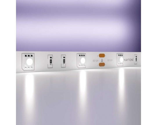 Светодиодная лента Maytoni Technical 7,2W/m 30LED/m 5050SMD холодный белый 5M 10122