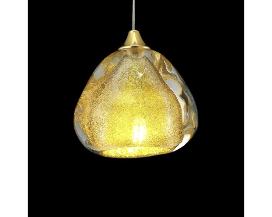Подвесной светодиодный светильник Crystal Lux Verano SP1 Gold