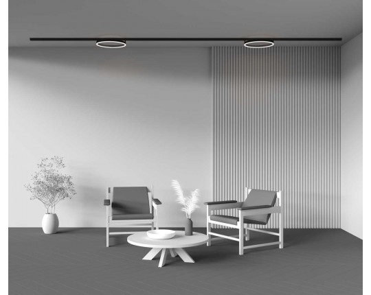 Трековый светильник Maytoni Technical TR227-2-24W3K-B Трековый светильник Maytoni Technical TR227-2-24W3K-B