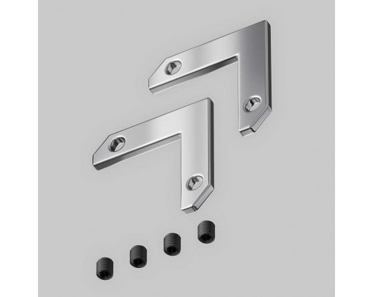 Соединитель L-образный (2 шт. + 4 винта) Maytoni Technical Accessories for tracks Exility TRA034CL-MP-1