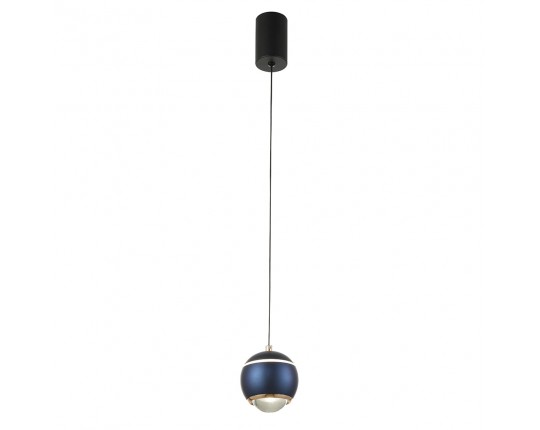 Подвесной светодиодный светильник Crystal Lux Caro SP Led Blue