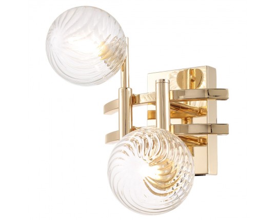 Бра Crystal Lux Luxury AP2 Gold