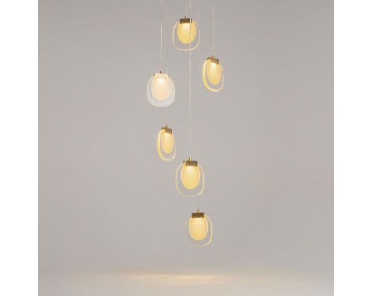 Подвесной светодиодный светильник Maytoni Modern Biology MOD367PL-L18BBSK
