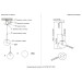 Подвесной светильник Crystal Lux Eclipse SP1 D200 Chrome