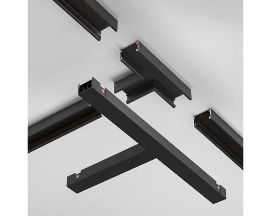 Т- образный коннектор накладной Maytoni Technical TRA172CT-11B