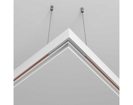Коннектор угловой Maytoni Technical Exility TRA034HCL-41W