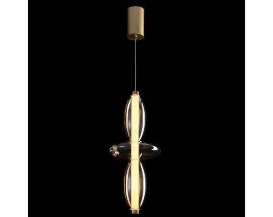 Подвесной светодиодный светильник Crystal Lux Quasar SP14W Led Amber