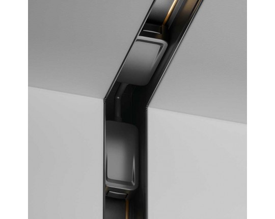 Коннектор L-образный Maytoni Technical Radity TRA084CT-12B