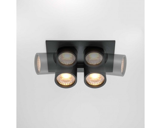 Встраиваемый светодиодный спот Maytoni Technical Hidden DL045-02-10W3K-B