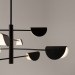 Подвесная люстра Maytoni Technical Mollis MOD126PL-08B