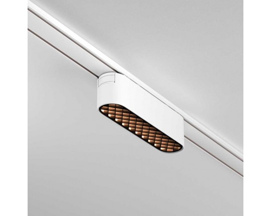 Трековый светодиодный светильник Maytoni Technical Radity Basis Grid TR084-1-6W4K-W