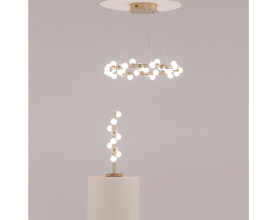 Подвесная светодиодная люстра Maytoni Tessara MOD081PL-L50G3K
