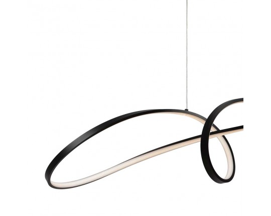 Подвесной светодиодный светильник Maytoni Curve MOD156PL-L52B4K