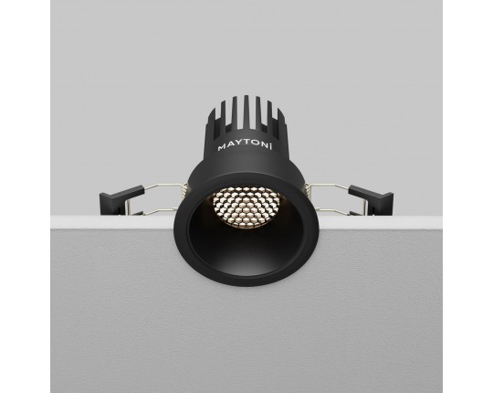 Встраиваемый светильник Maytoni Technical Dip DL115-10W-4K-B