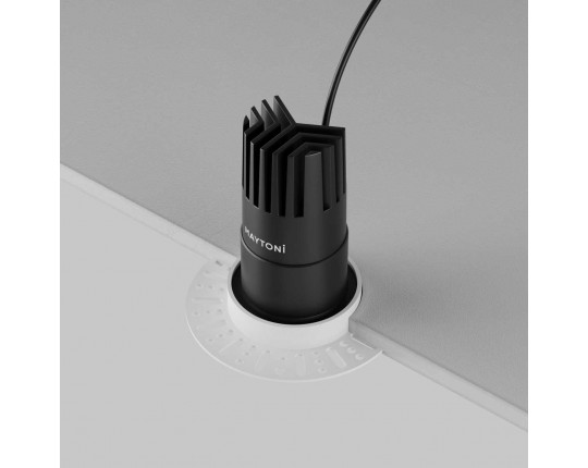 Встраиваемый светильник Maytoni Technical Dip DL120-10W-4K-TRS-B