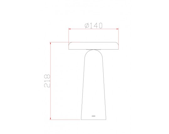 Настольная аккумуляторная лампа Freya LED Mushroom FR6109TL-L4W